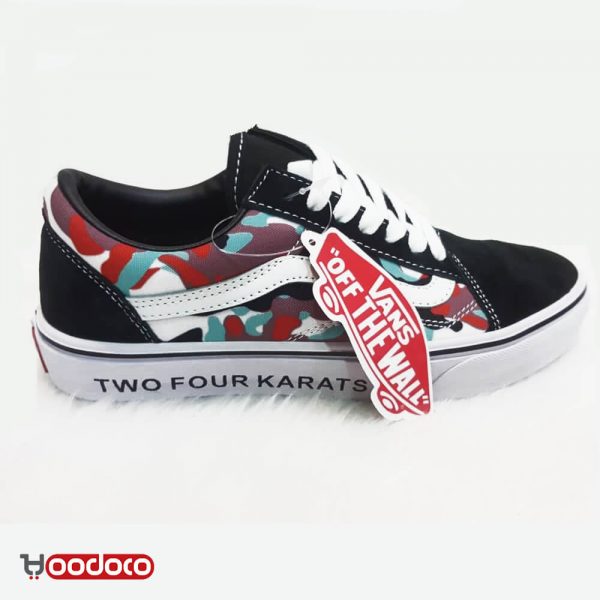 کفش ونس اولد اسکول چریکی (استتار) Vans Old Skool comouflage