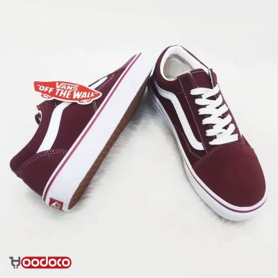 کفش ونس اولد اسکول زرشکی Vans Old Skool Burgundy