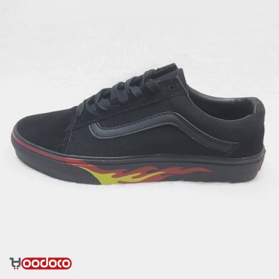 ونس اولد اسکول آتشی Vans old skool leather