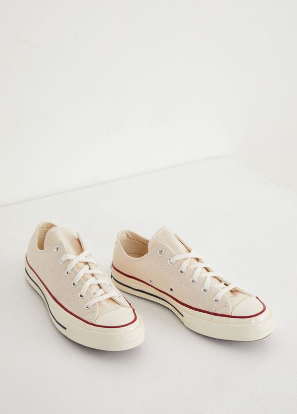 کانورس آل استار ۱۹۷۰ بدون ساق کرمی Converse all star 1970 low cream