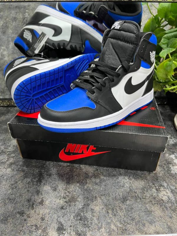 نایک ایر جردن ۱ ساقدار آبی تو Nike air Jordan 1 high blue toe - Image 3