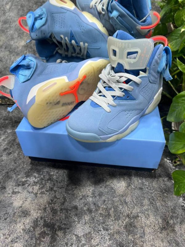 نایک ایر جردن ۶ تراویس آبی Nike jordan 6 travis blue - Image 3