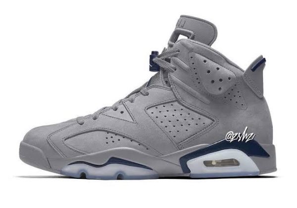 بزودی! ( پیش خرید از طریق واتساپ یا تلگرام 09178830512 ) Nik air jordan 6 diffused grey