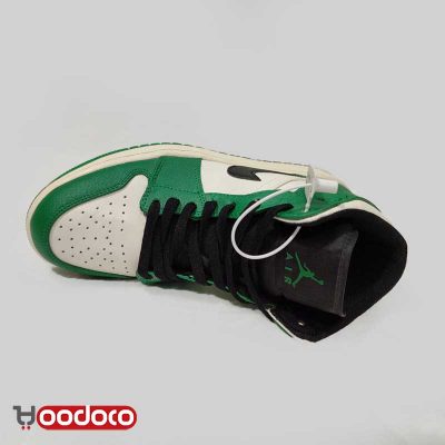 کتانی نایک ایر جردن ۱ پاین سبز Nike air Jordan 1 high pine green