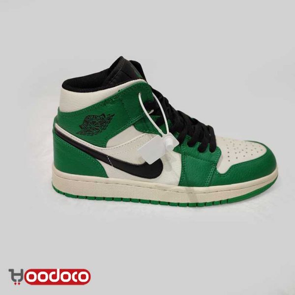 کتانی نایک ایر جردن ۱ پاین سبز Nike air Jordan 1 high pine green