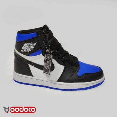 کتانی نایک ایر جردن ۱ آبی تو Nike air Jordan 1 high blue toe