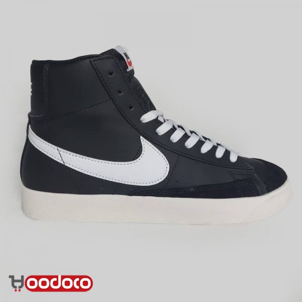 کتانی نایک بلیزر مید ۷۷ مشکی Nike blazer mid 77 black