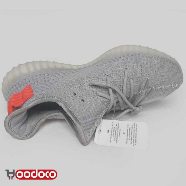 کتانی آدیداس یزی بوست ۳۵۰ وی۲ طوسی تای لایت Adidas yeezy boost 350 v2 grey tile light