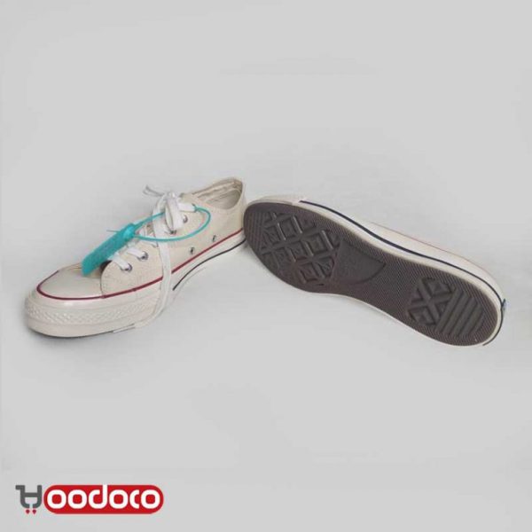 کانورس آل استار ۱۹۷۰ بدون ساق کرمی Converse all star 1970 low cream - Image 2