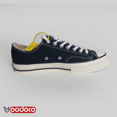 کانورس آل استار ۱۹۷۰ بدون ساق مشکی Converse all star 1970 low black