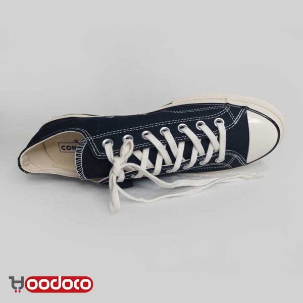 کانورس آل استار ۱۹۷۰ بدون ساق مشکی Converse all star 1970 low black