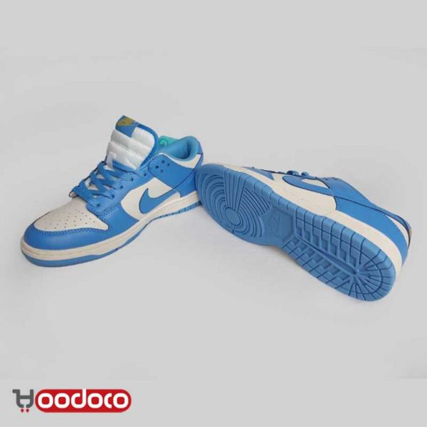 نایک اس بی دانک بدون ساق آبی سفید Nike sb dunk low blue and white - Image 2