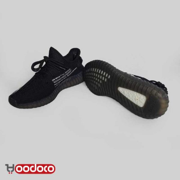 آدیداس یزی بوست ۳۵۰ وی۲ آف وایت مشکی سفید Adidas yeezy boost 350 v2 off-white black and white - Image 3