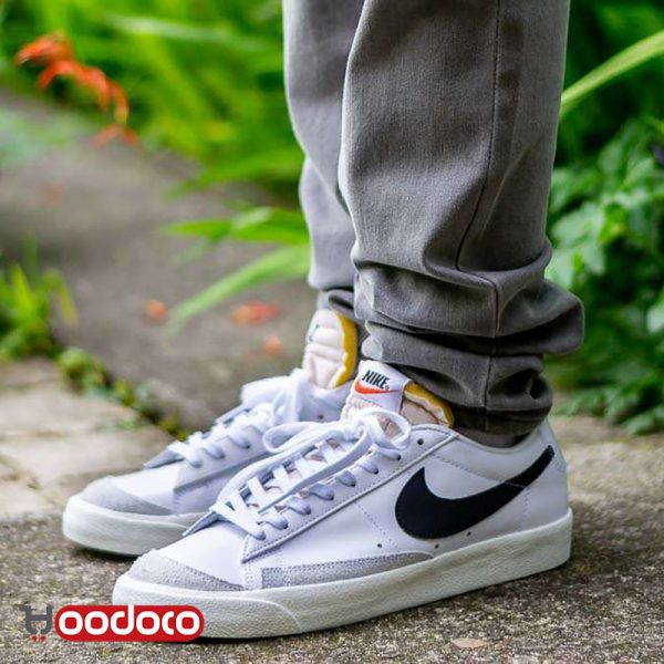 کتانی نایک بلیزر بدون ساق ۷۷ سفید Nike blazer low 77 white