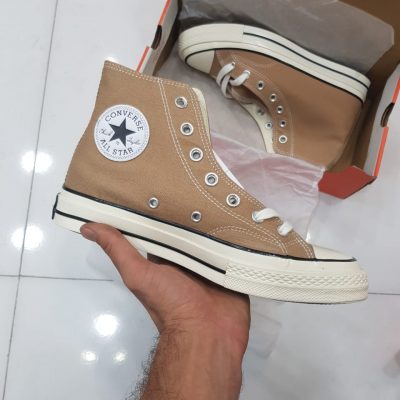 کانورس آل استار 1970 ساقدار خاکی Converse all star 1970 high