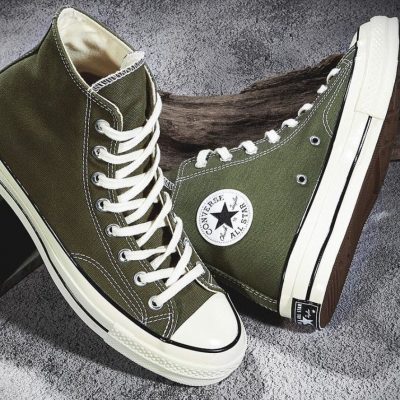 کتانی کانورس آل استار ۱۹۷۰ ساقدار سبز یشمی Converse all star 1970 high green