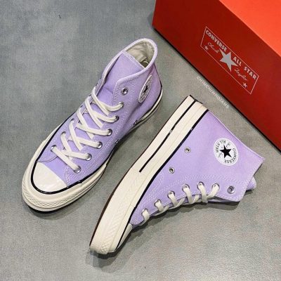 کتانی کانورس آل استار ۱۹۷۰ ساقدار بنفش Converse all star 1970 high purple