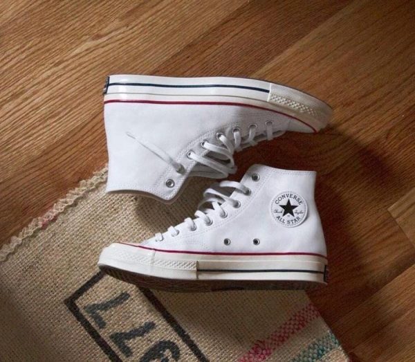 کتانی کانورس آل استار 1970 ساقدار سفید Converse all star 1970 high white