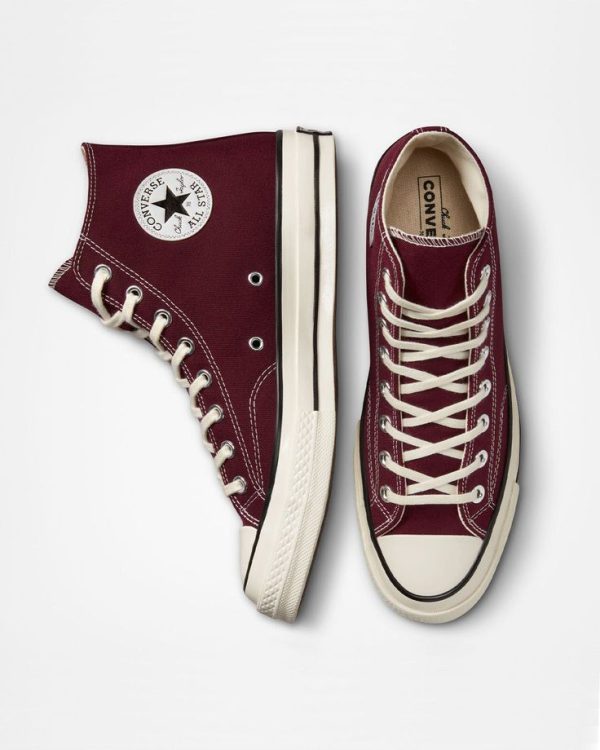 کانورس آل استار ۱۹۷۰ ساقدار زرشکی Converse all star 1970 high Crimson