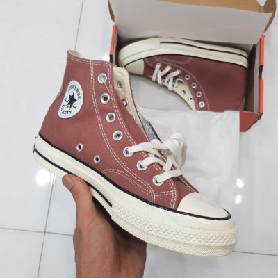 کتانی کانورس آل استار ۱۹۷۰ ساقدار گلبهی Converse all star 1970 high