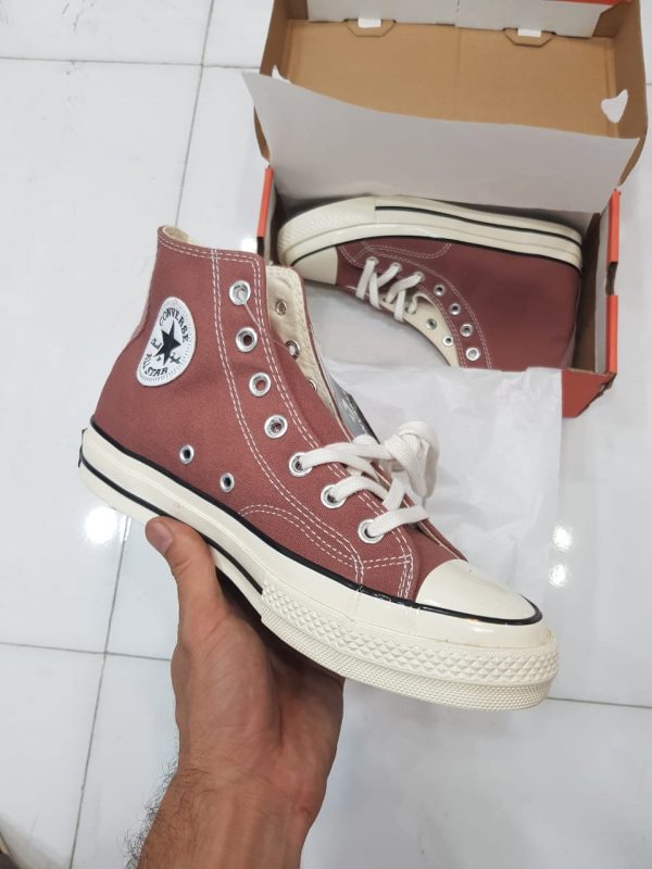 کتانی کانورس آل استار ۱۹۷۰ ساقدار گلبهی Converse all star 1970 high