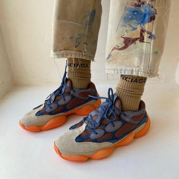 آدیداس یزی ۵۰۰ نارنجی Adidas yeezy 500 orange