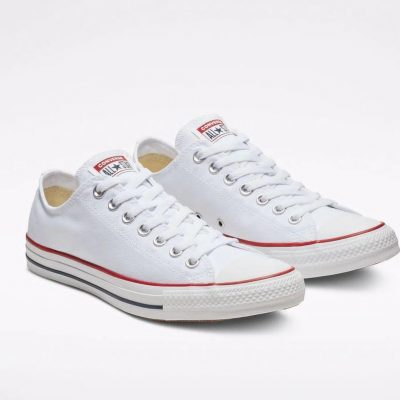 کانورس آل استار کلاسیک بدون ساق سفید Converse all stars classic white