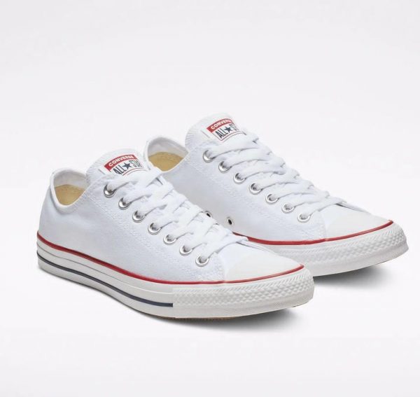 کانورس آل استار کلاسیک بدون ساق سفید Converse all stars classic white