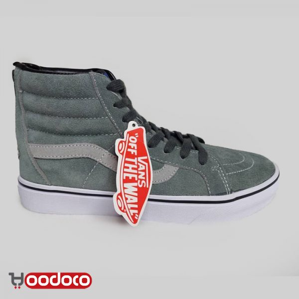 ونس اسکیت ساقدار مدنس طوسی Vans sk8 hi slim madness grey