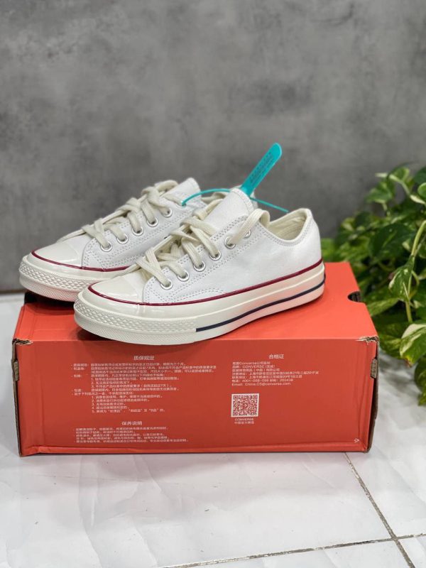 کانورس آل استار ۱۹۷۰ بدون ساق سفید Converse all star 1970 low white - Image 2