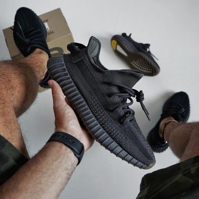 Adidas yeezy 350 sply cinder black آدیداس یزی 350 وی 2 کیندر مشکی قهوه ای