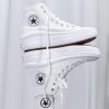 کانورس آل استار چاک تیلور موو پلتفورم تمام سفید Converse chuck taylor all star move white