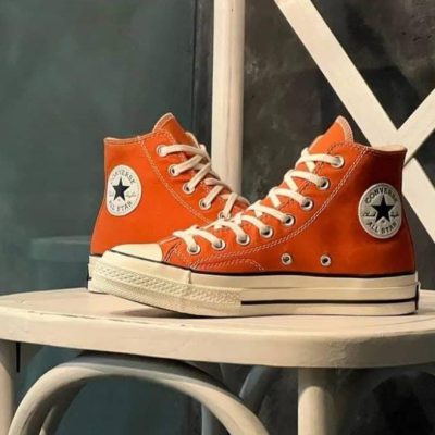 کانورس آل استار 1970 ساقدار نارنجی Converse all star 1970 orange