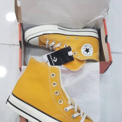 کانورس آل استار 1970 ساقدار زرد Converse all star 1970 yellow