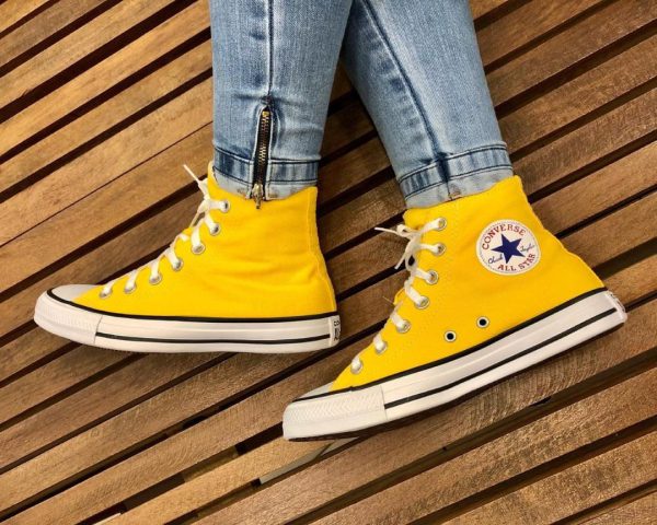 کانورس آل استار 1970 ساقدار زرد Converse all star 1970 yellow