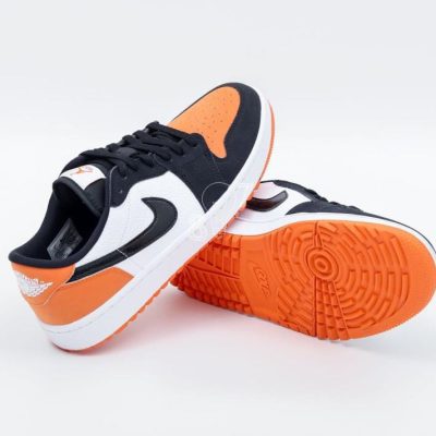 نایک جردن 1 نارنجی روشن بدون ساق Nike air jordan 1 low orange