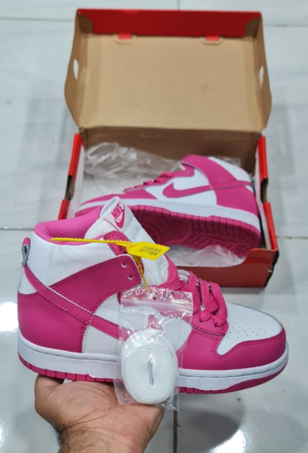 نایک دانک ساقدار سرخابی Nike dunk pink prime - Image 4