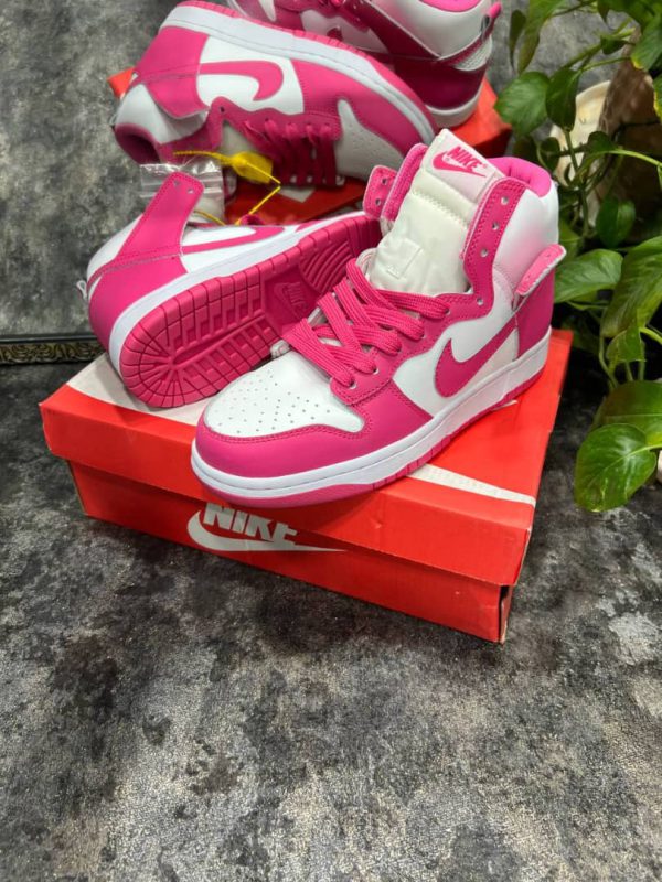 نایک دانک ساقدار سرخابی Nike dunk pink prime - Image 3