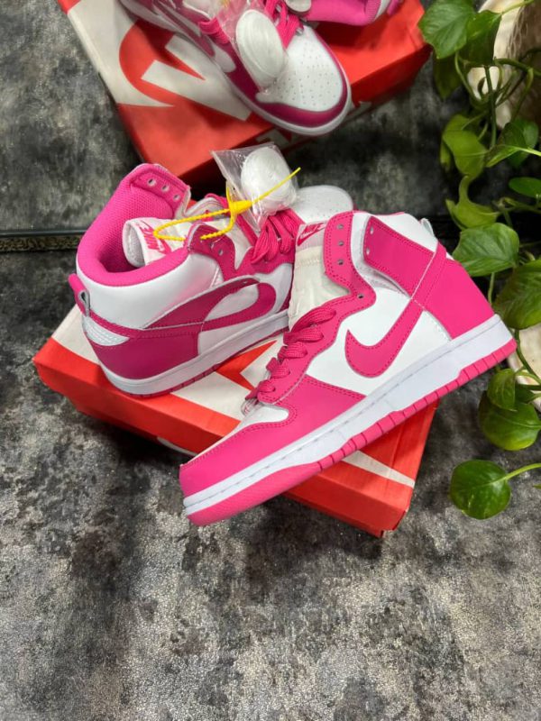 نایک دانک ساقدار سرخابی Nike dunk pink prime - Image 2