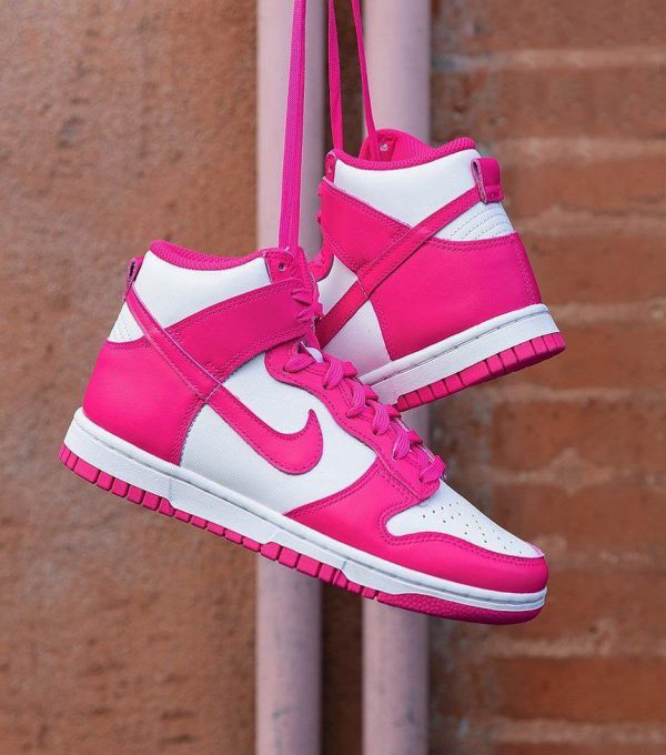 نایک دانک ساقدار سرخابی Nike dunk pink prime - Image 5