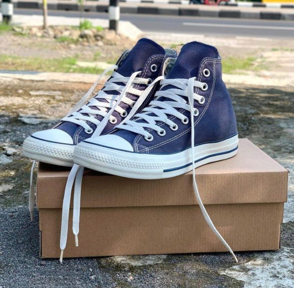 کانورس آل استار ۱۹۷۰ ساقدار سورمه ای Converse all star 1970 navy