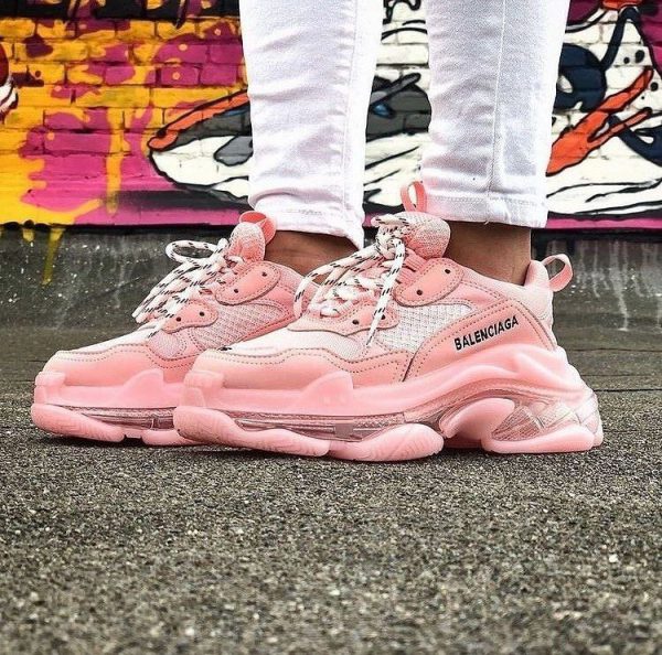 بالنسیاگا تریپل گلبهی Balenciaga triple s peach