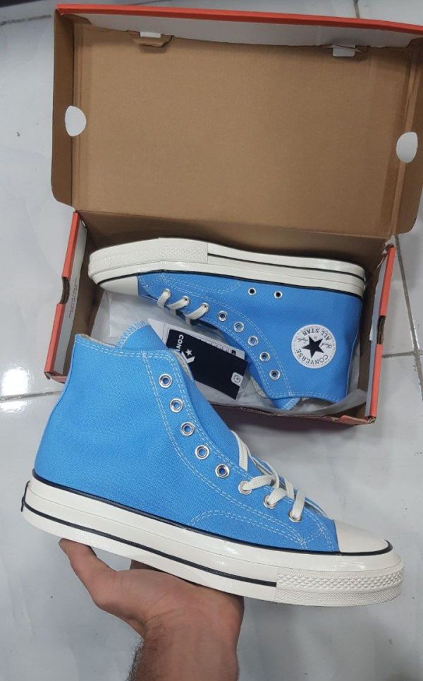 کانورس آل ستار ۱۹۷۰ ساقدار یونیورسیتی آبی Converse all star 1970 University blue - Image 2