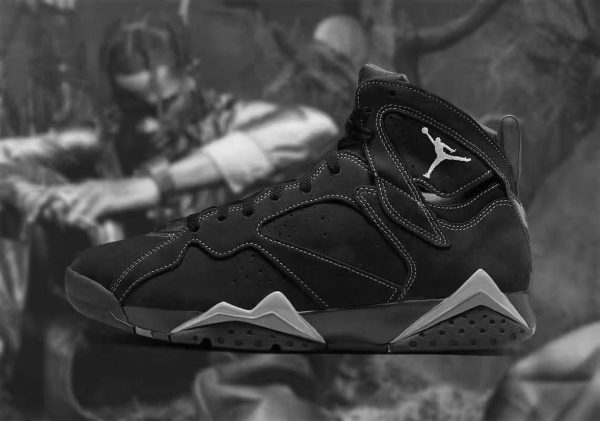 نایک ایر جردن ۷ تمام مشکی Nike air jordan 7 black