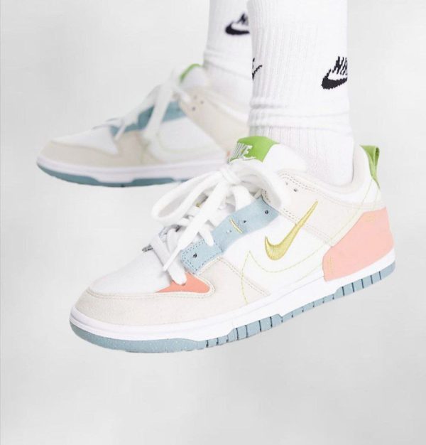 نایک اس بی دانک بدون ساق دیسراپت ۲ پاستیلی Nike sb dunk disrupt 2 pastel