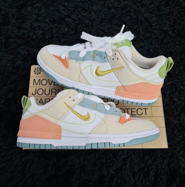 نایک اس بی دانک بدون ساق دیسراپت ۲ پاستیلی Nike sb dunk disrupt 2 pastel - Image 2