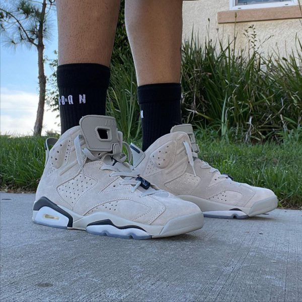 نایک ایر جردن ۶ طوسی جیر Nike air jordan 6 Georgetwon - Image 2