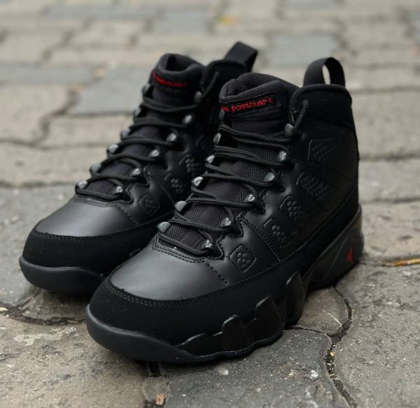 نایک ایر جردن ۹ تمام مشکی Nike air jordan 9 full black