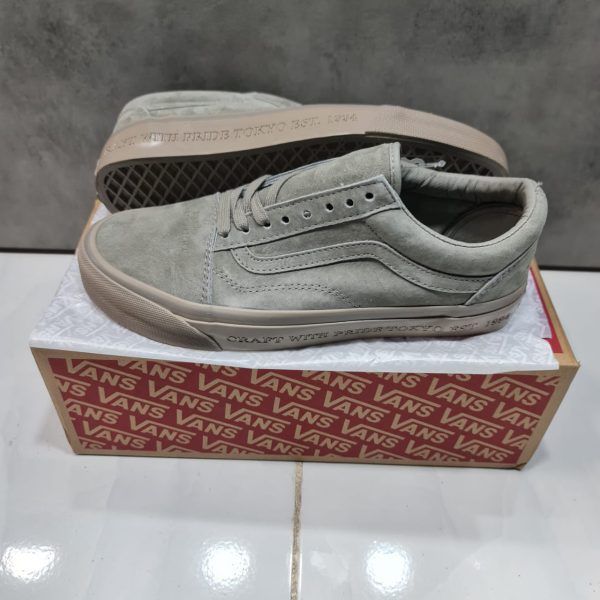 Vans old skool Gris ونس اولد اسکول گریس طوسی جیر - Image 3