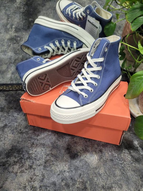 کانورس آل استار ساقدار ۱۹۷۰ لی آبی Converse all star 1970 rush blue - Image 4